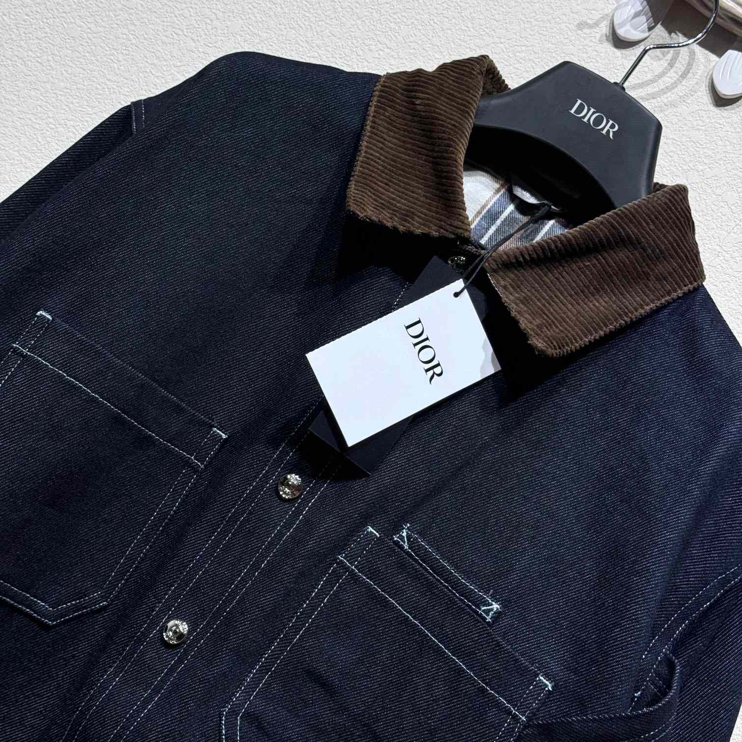 Dior Denim Shirt  - FashionPlug