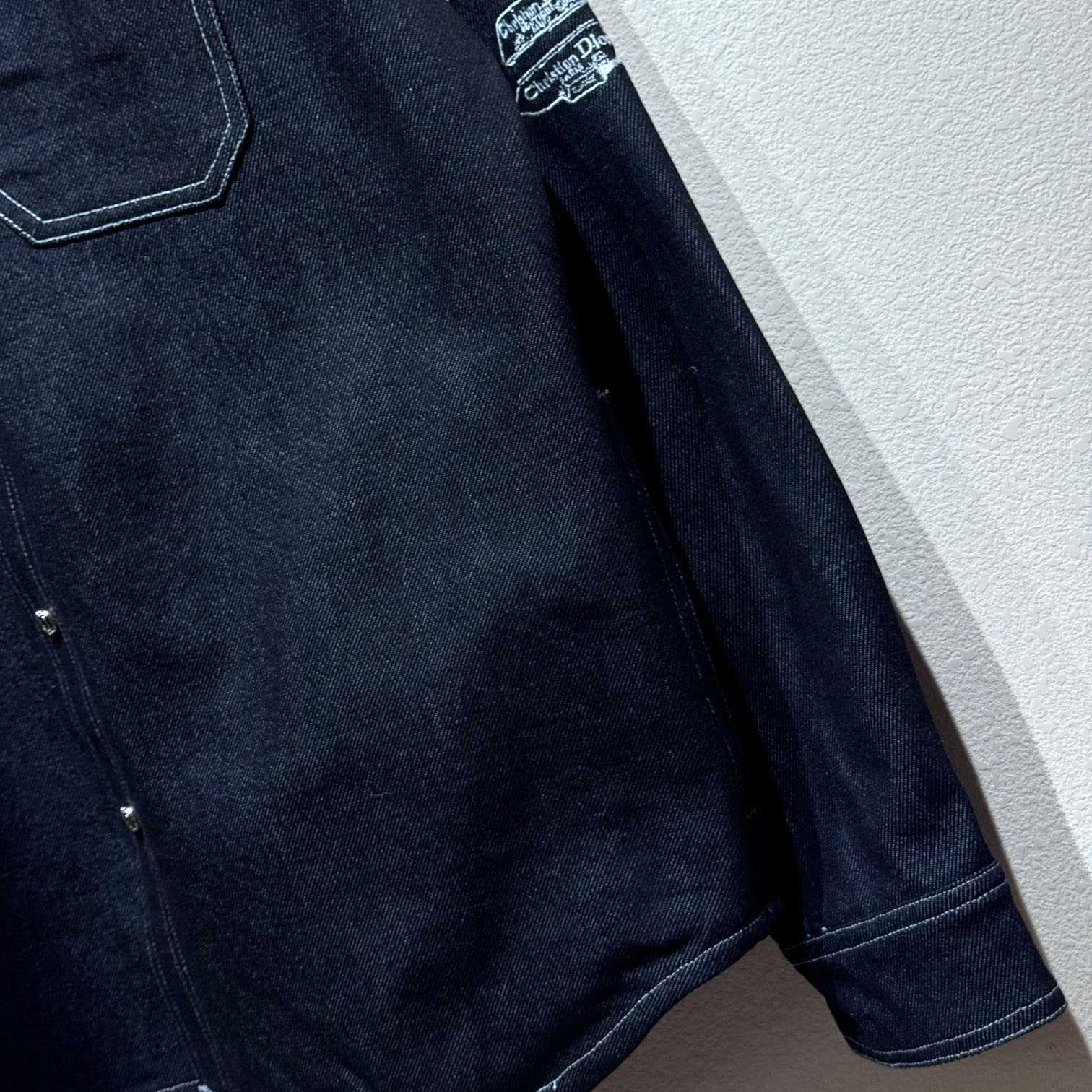 Dior Denim Shirt  - FashionPlug