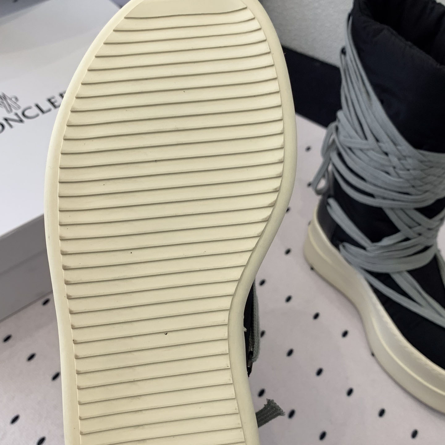 Moncler x Rick Owens Bigrocks Padded Boots - FashionPlug