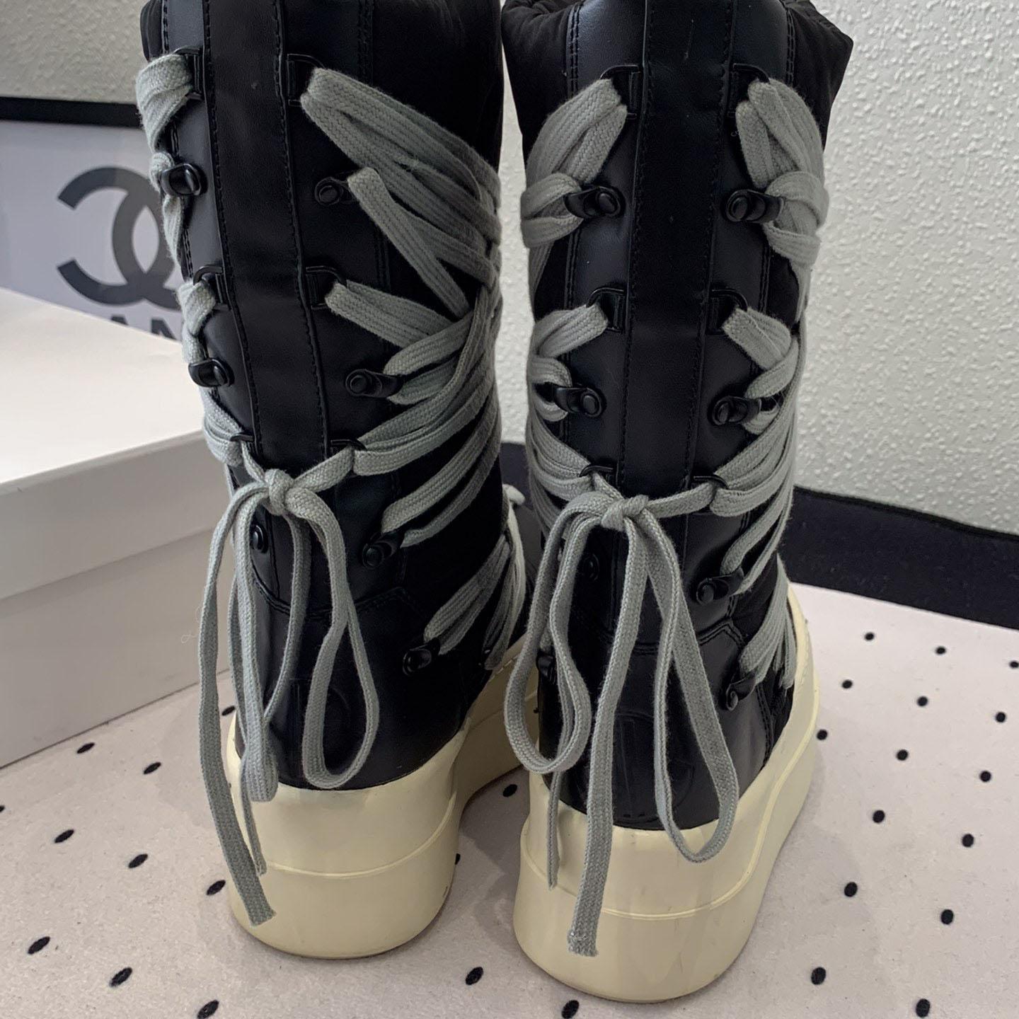 Moncler x Rick Owens Bigrocks Padded Boots - FashionPlug