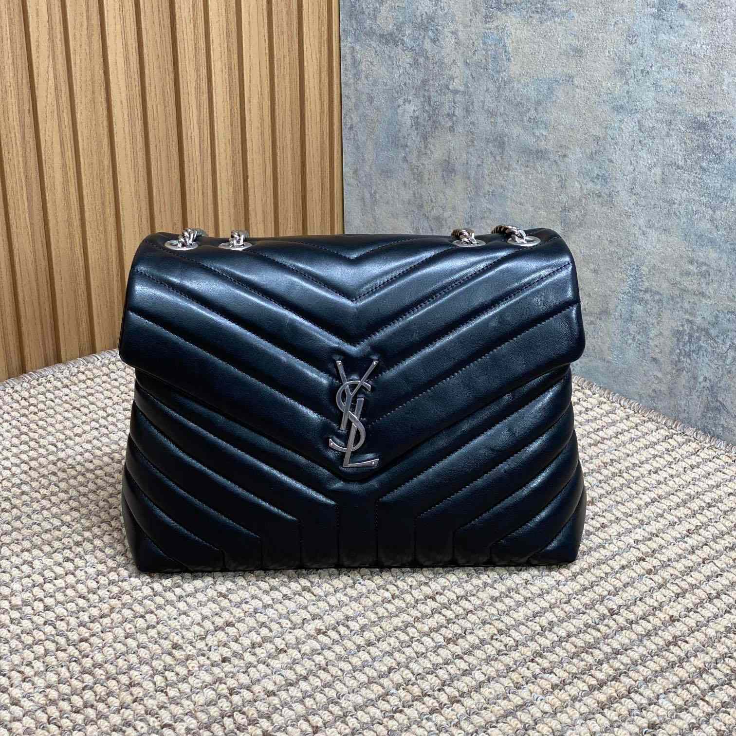 Saint Laurent Loulou Shoulder Bag   32x22x11cm - FashionPlug