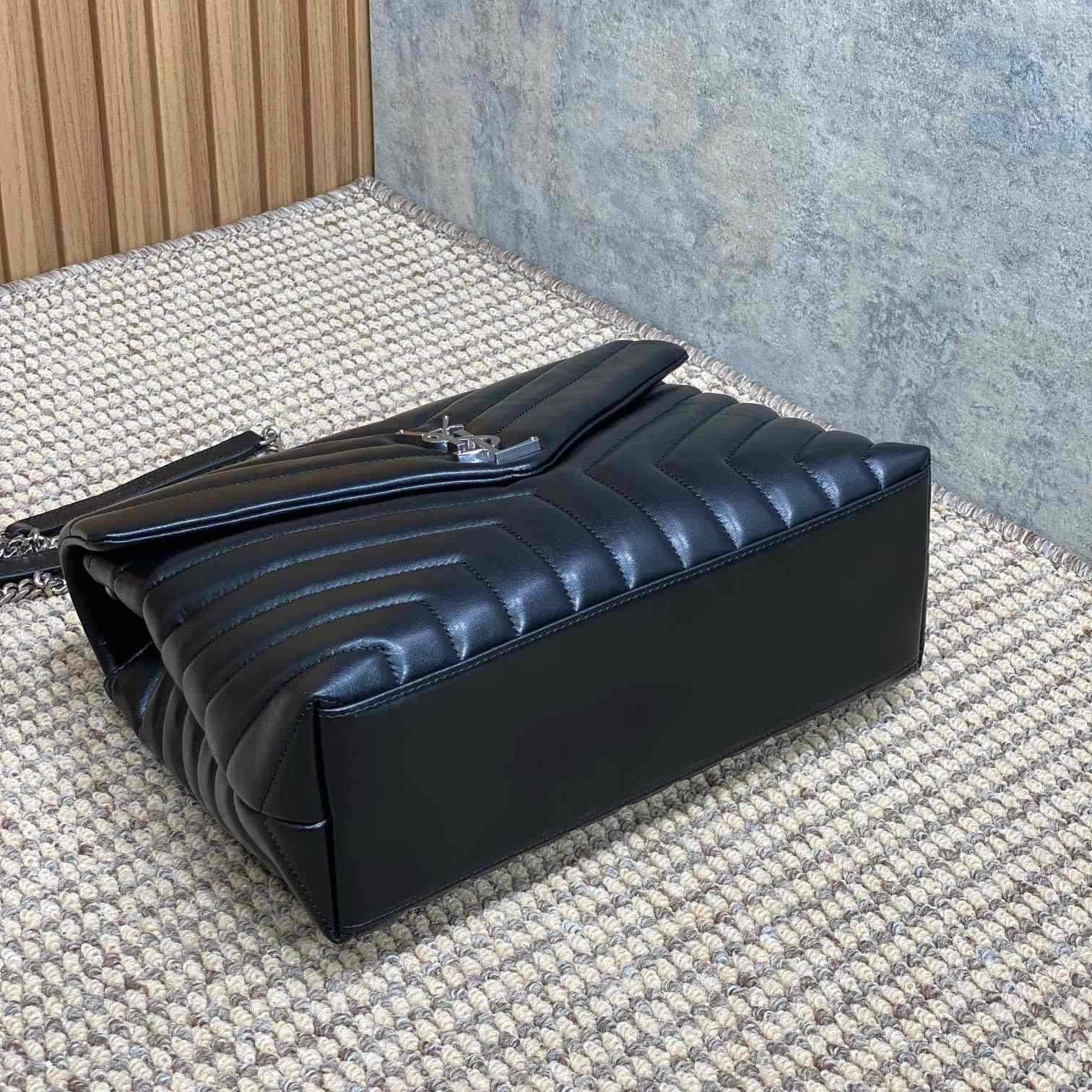 Saint Laurent Loulou Shoulder Bag   32x22x11cm - FashionPlug