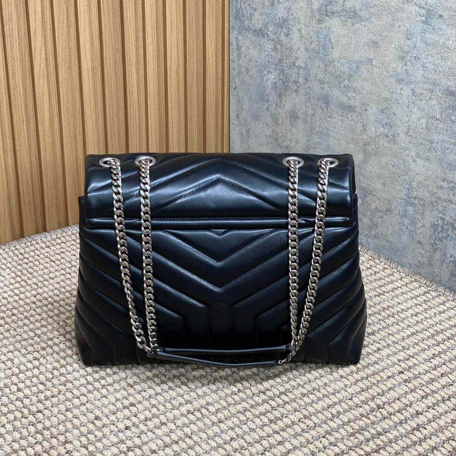 Saint Laurent Loulou Shoulder Bag   32x22x11cm - FashionPlug