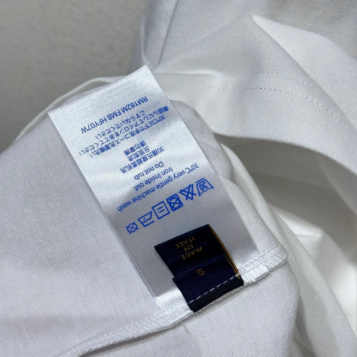 Louis Vuitton Embellished Cotton T-Shirt  1AGJZO - FashionPlug