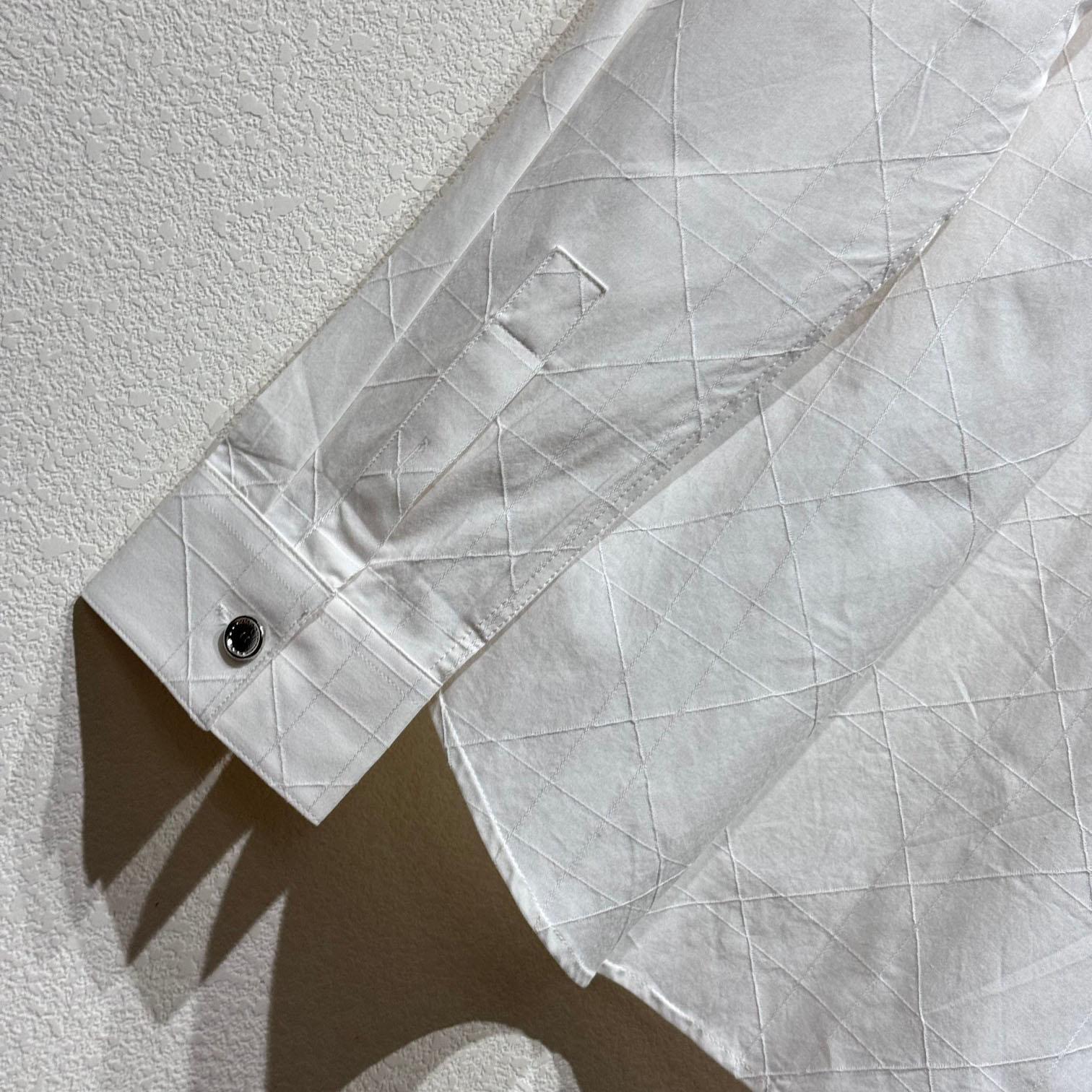 Dior Icons Cannage Shirt  - FashionPlug