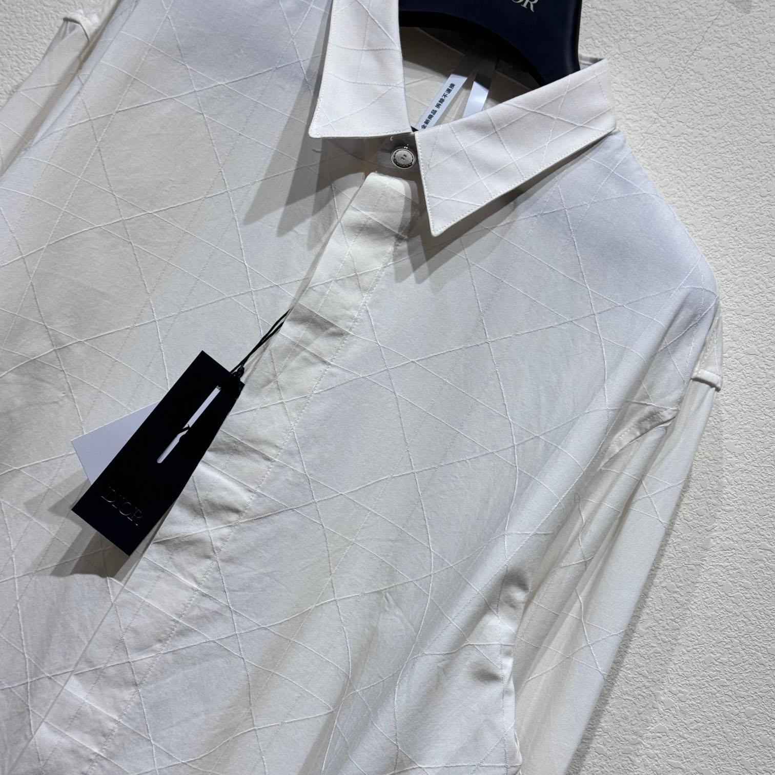 Dior Icons Cannage Shirt  - FashionPlug