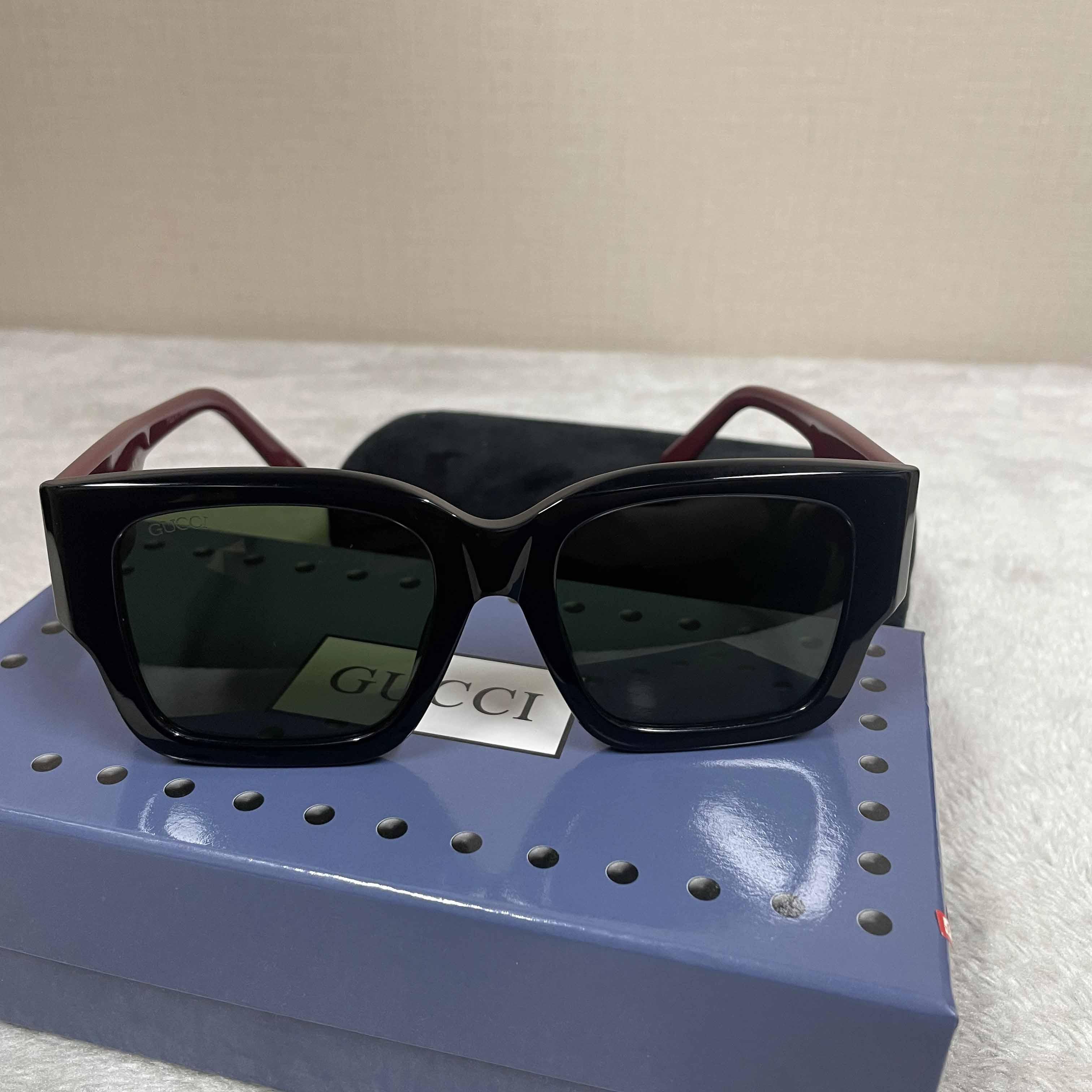 Gucci Square Frame Sunglasses    GG1663S - FashionPlug