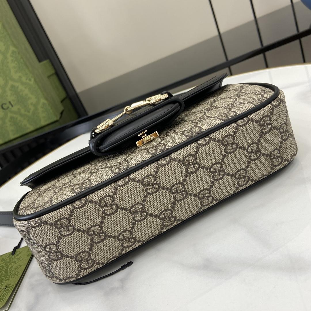 Gucci Horsebit 1955 Soft Small Top Handle Bag  - FashionPlug