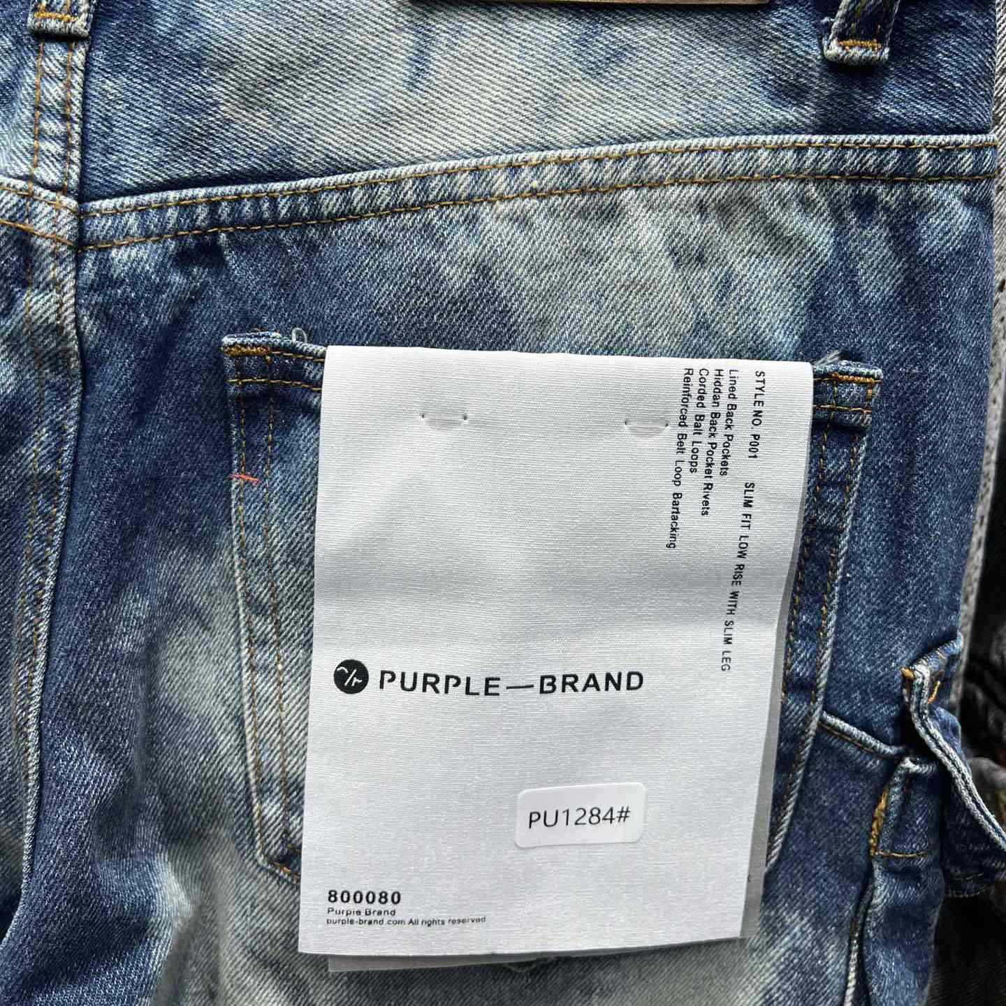 Purple-Brand Jeans   PU1284 - FashionPlug