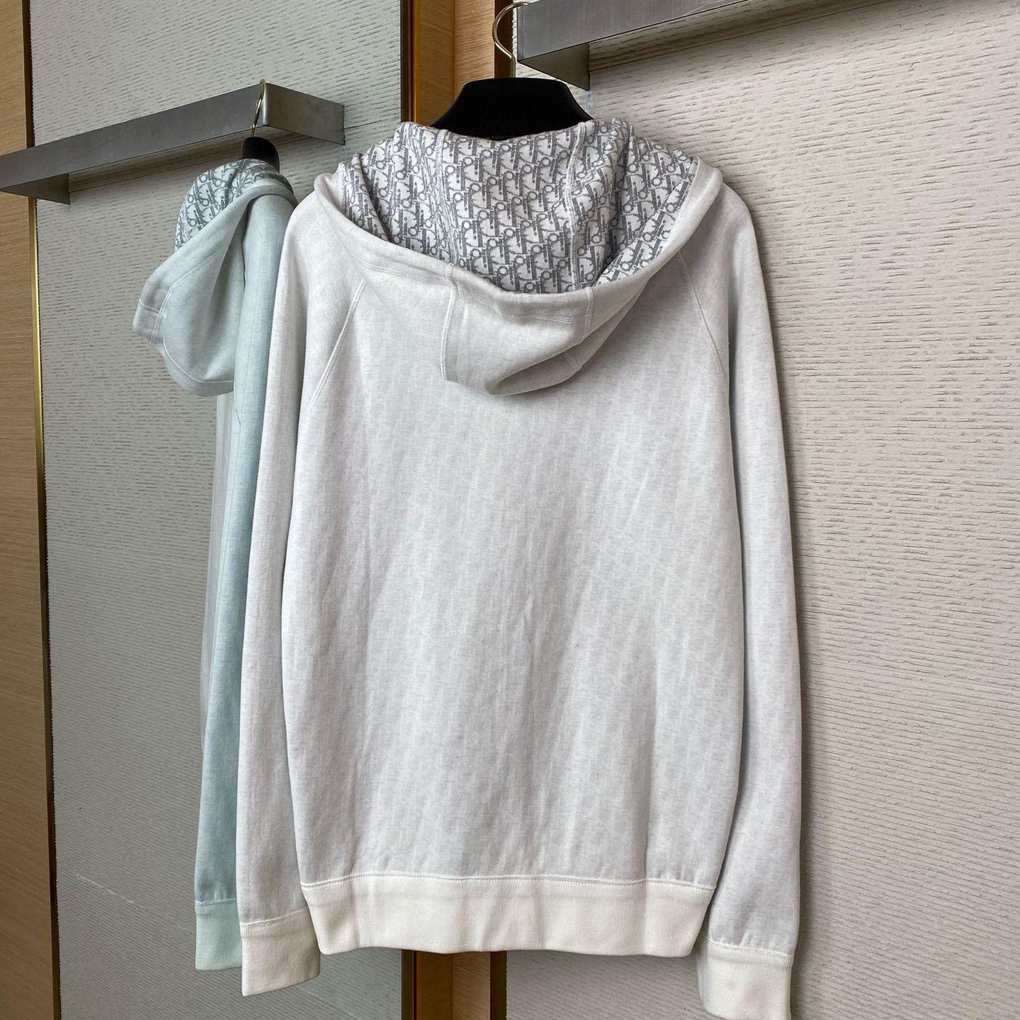 Dior Oblique Jacquard Lined Hoodie - FashionPlug