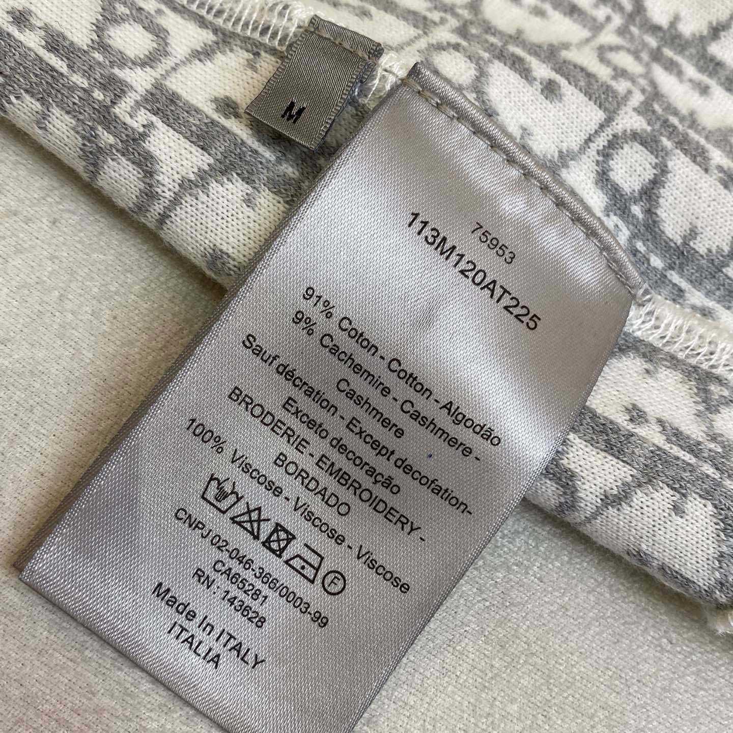 Dior Oblique Jacquard Lined Hoodie - FashionPlug