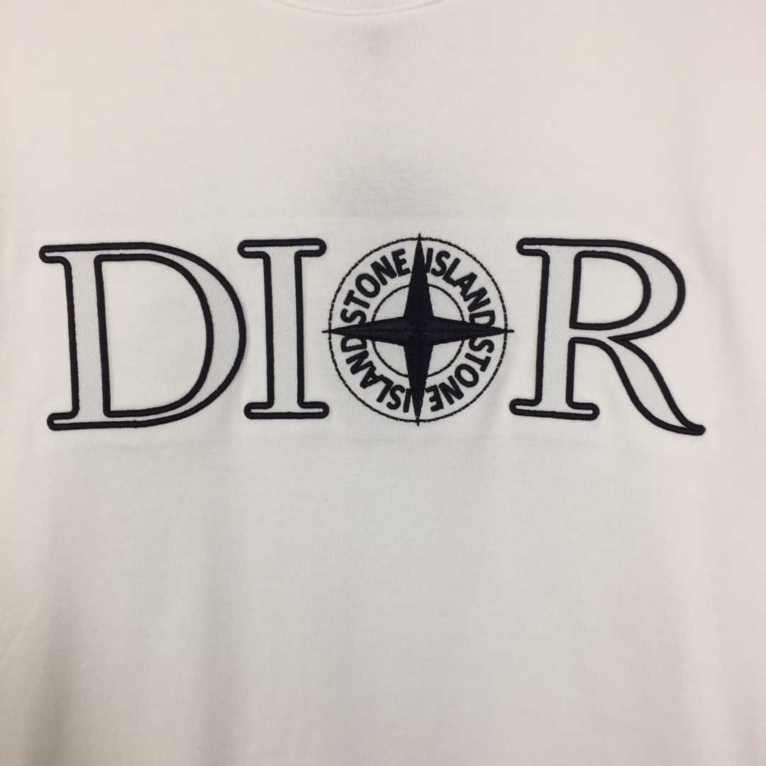 Dior Stone Island T-shirt - FashionPlug