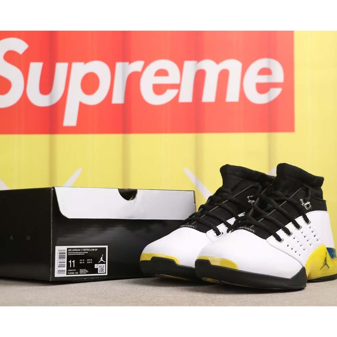 Air Jordan 17  Low “Lightning”   FJ0395-100 - FashionPlug
