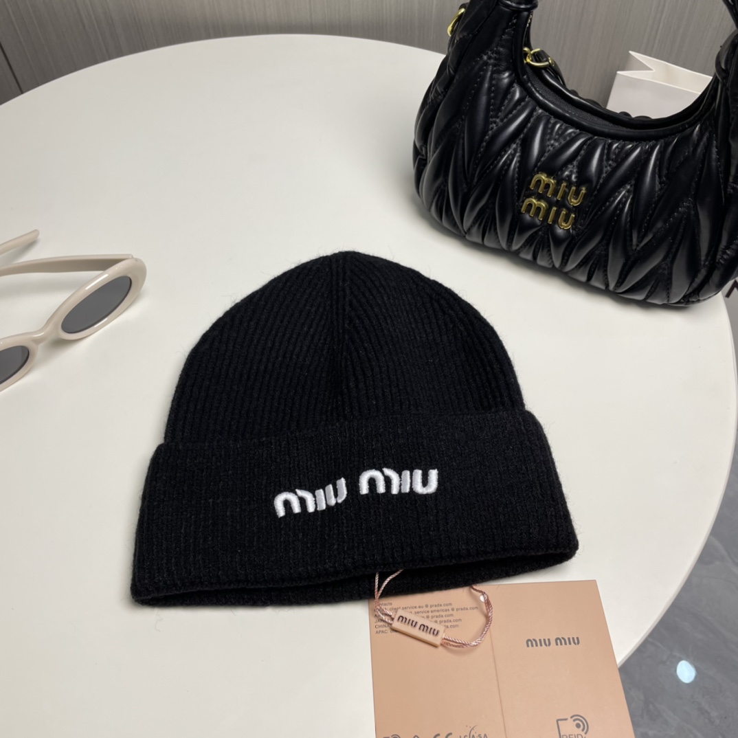 Miu Miu  Beanie  - FashionPlug