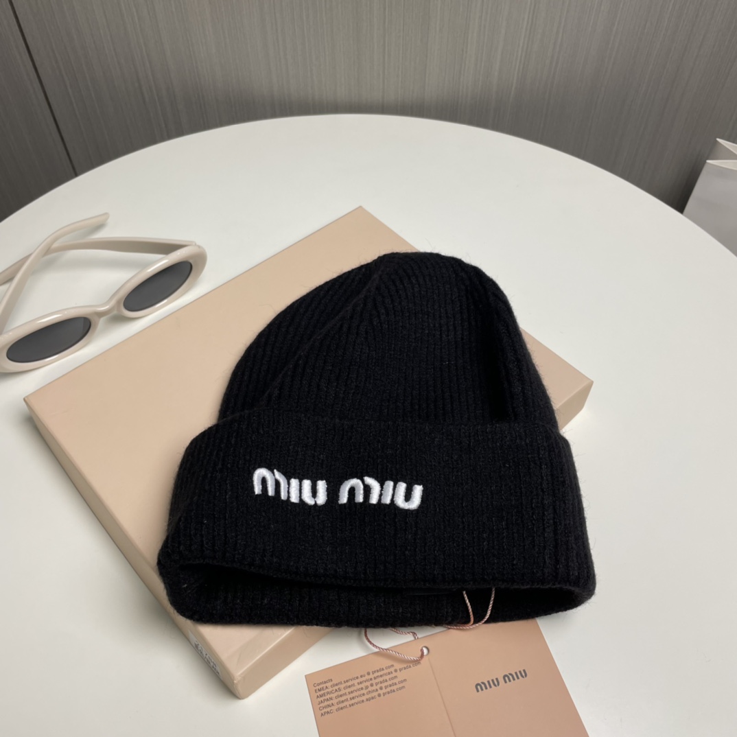 Miu Miu  Beanie  - FashionPlug