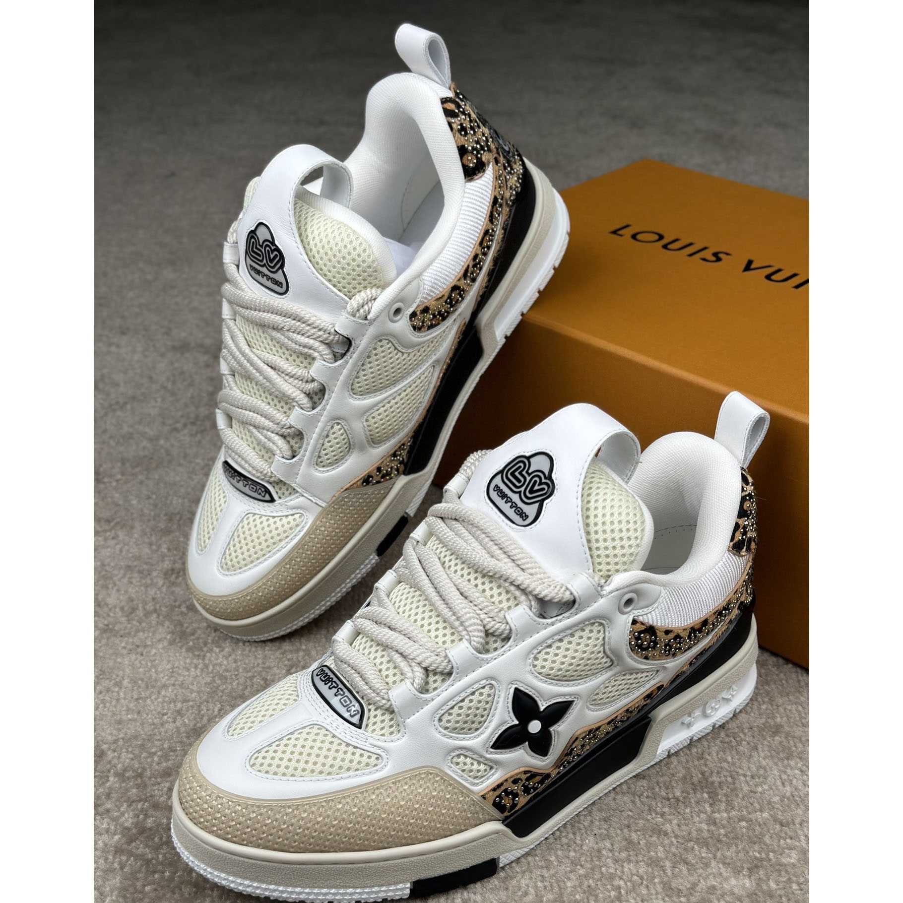 Louis Vuitton LV Trainer Sneaker   - FashionPlug