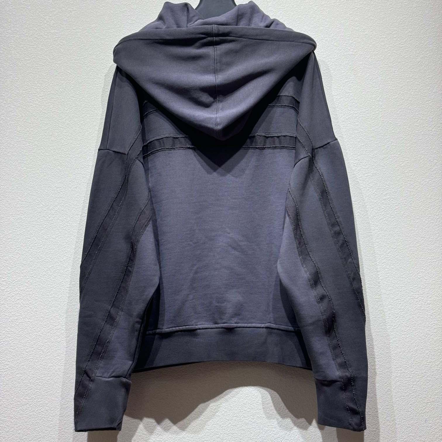 Fendi Gray Jersey Sweatshirt - FashionPlug