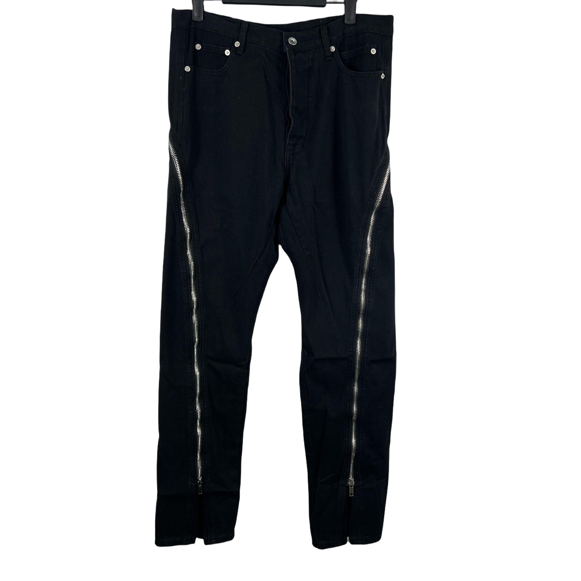 Rick Owens DRKSHDW Bolan Banana Jeans 'Black' - FashionPlug