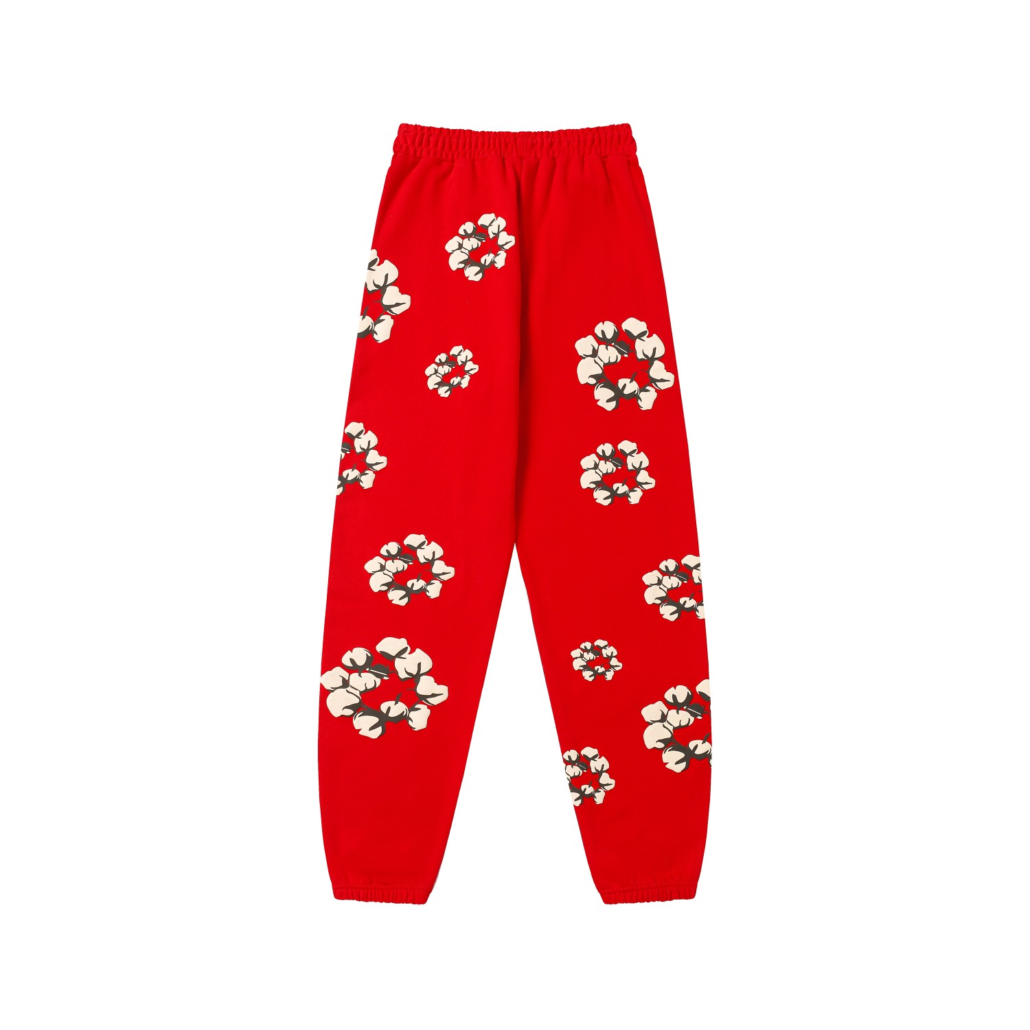 Denim Tears Cactus Tears Wreath Sweatpants Red - FashionPlug