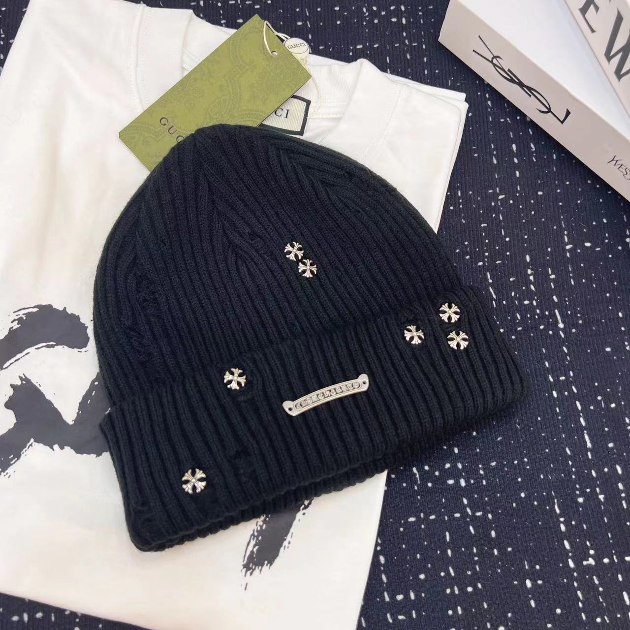 Chrome Heart Beanie  - FashionPlug