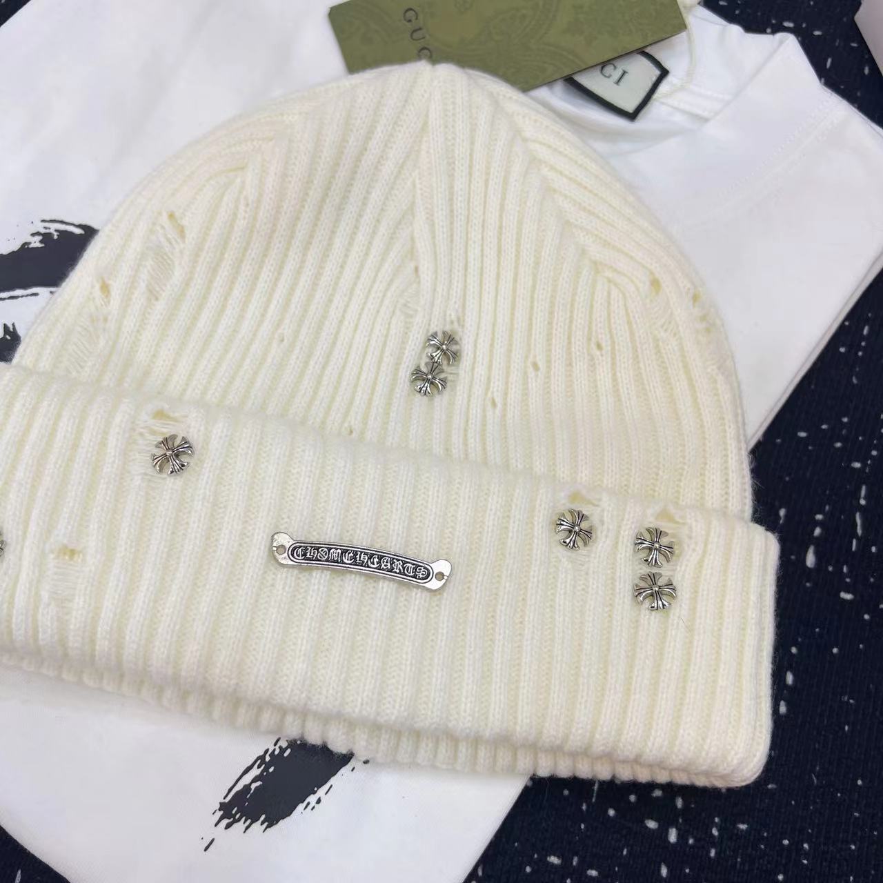 Chrome Heart Beanie  - FashionPlug