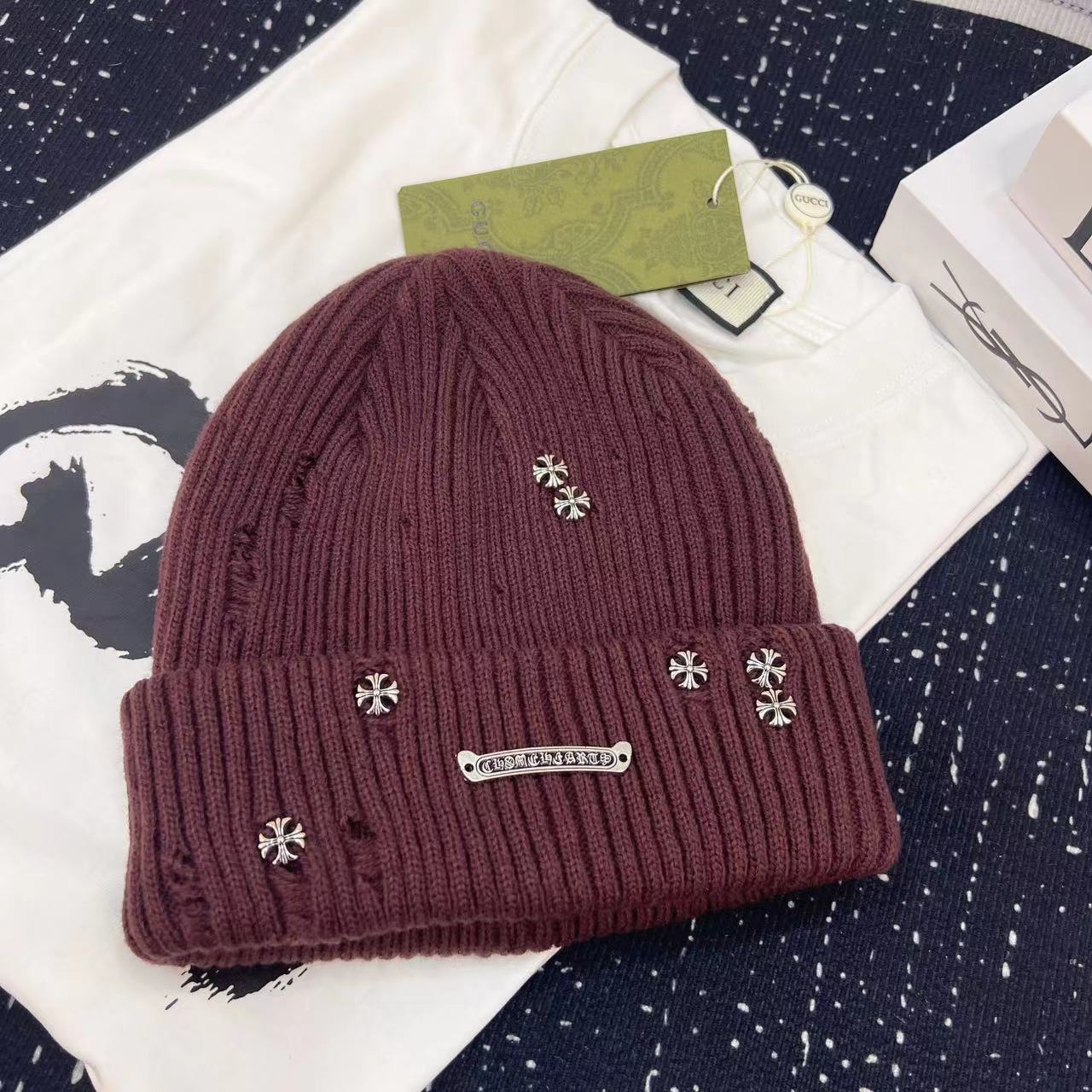 Chrome Heart Beanie  - FashionPlug