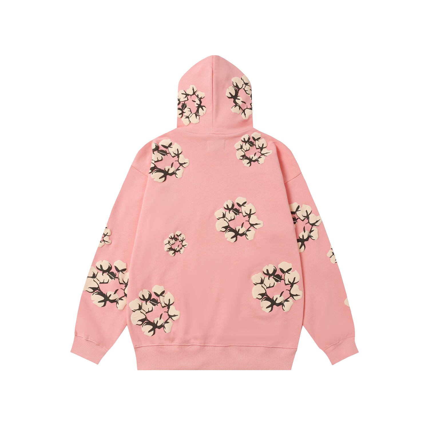 Denim Tears Cactus Tears Wreath Hoodie Pink - FashionPlug