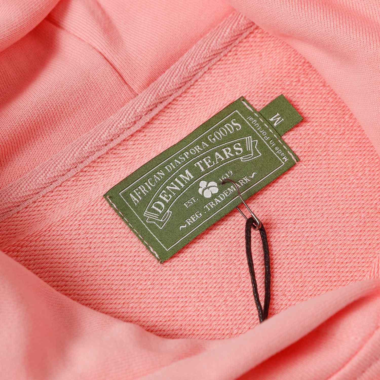 Denim Tears Cactus Tears Wreath Hoodie Pink - FashionPlug