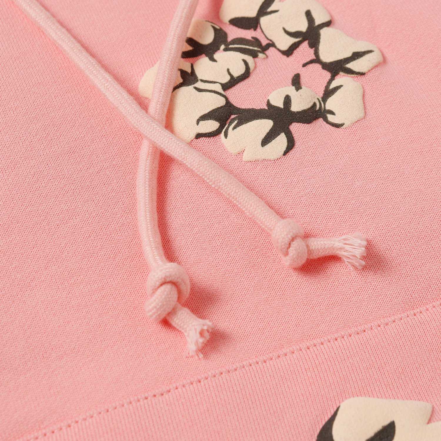 Denim Tears Cactus Tears Wreath Hoodie Pink - FashionPlug
