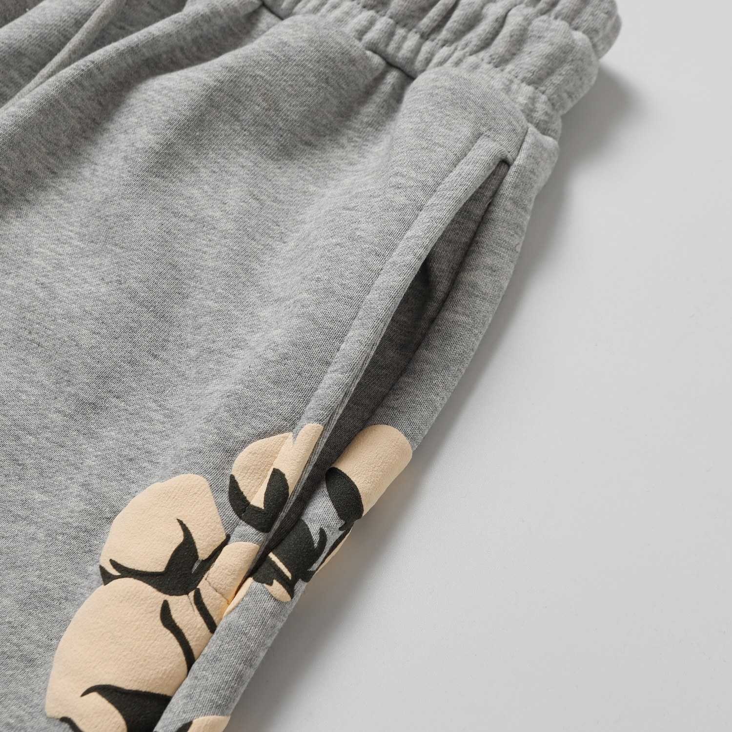 Denim Tears Cactus Tears Wreath Sweatpants Grey - FashionPlug