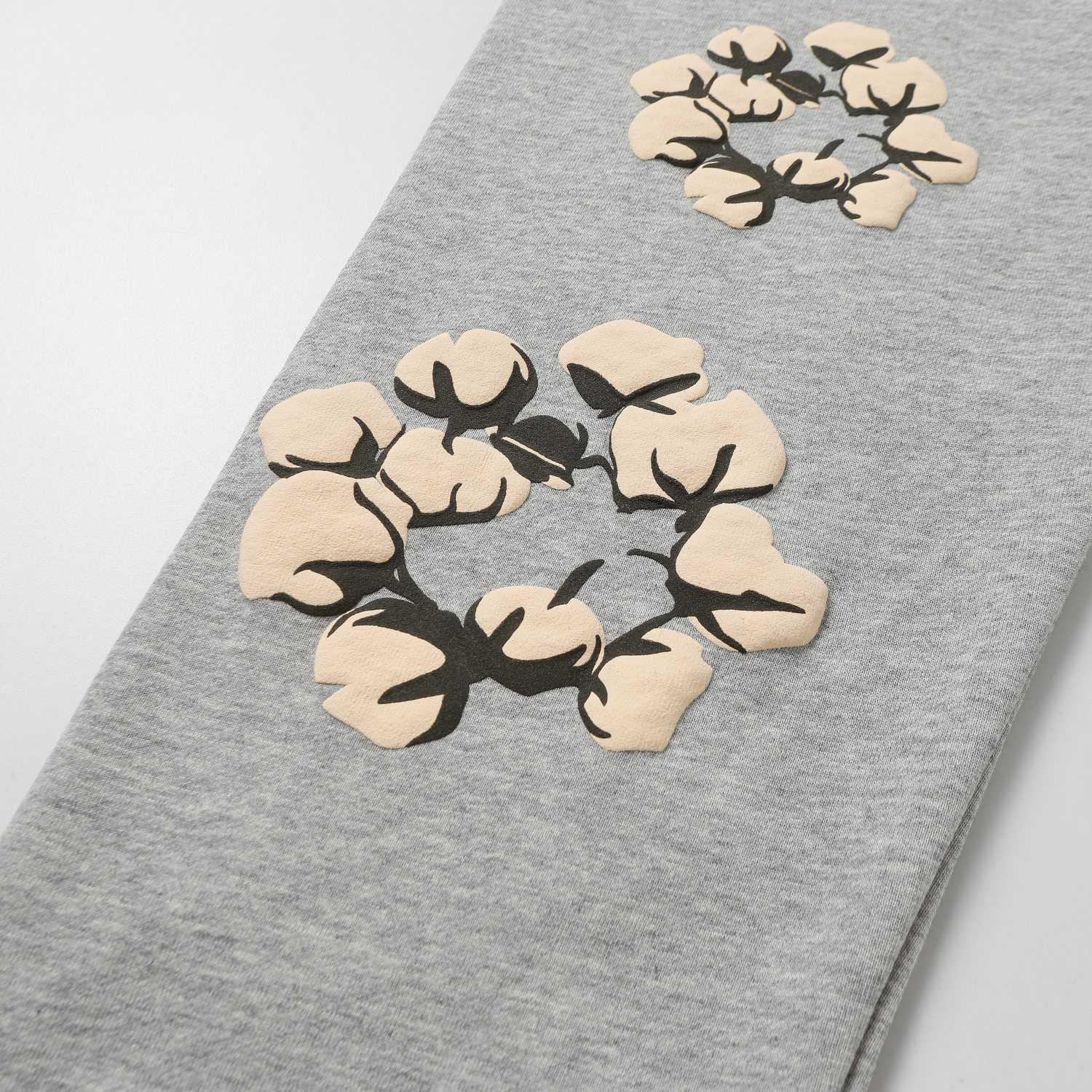 Denim Tears Cactus Tears Wreath Sweatpants Grey - FashionPlug