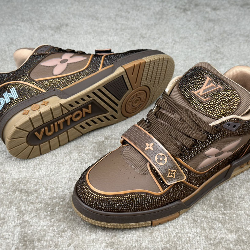 Louis Vuitton LV Trainer Sneaker   - FashionPlug