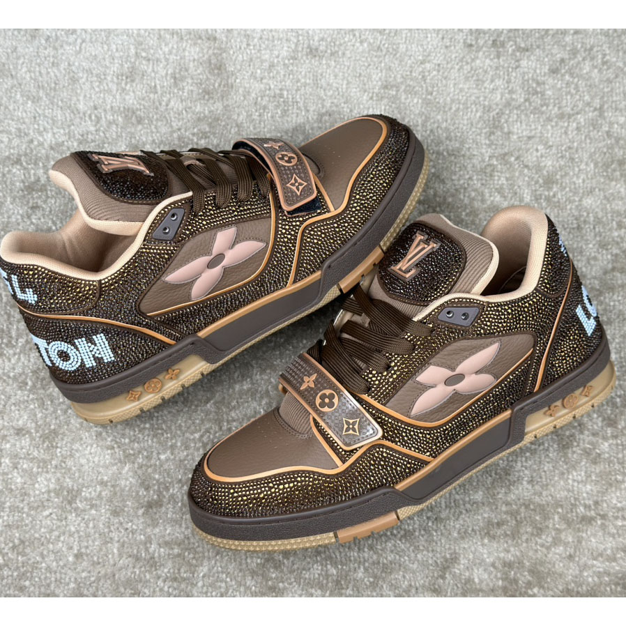 Louis Vuitton LV Trainer Sneaker   - FashionPlug