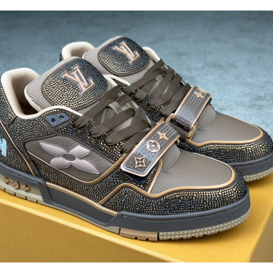 Louis Vuitton LV Trainer Sneaker   - FashionPlug