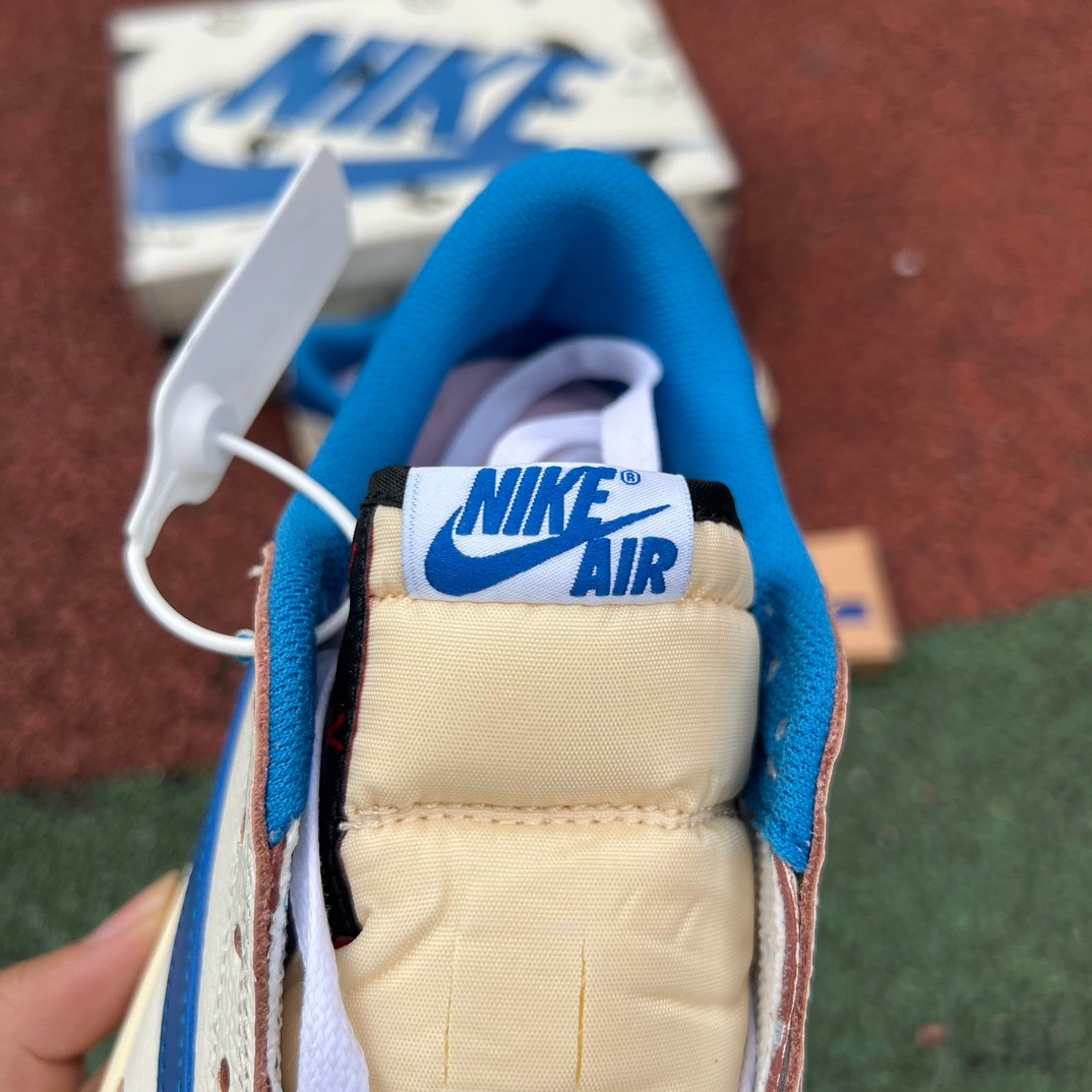 Travis Scott x Fragment Design x Air Jordan 1 Sneaker    DM7866-104 - FashionPlug