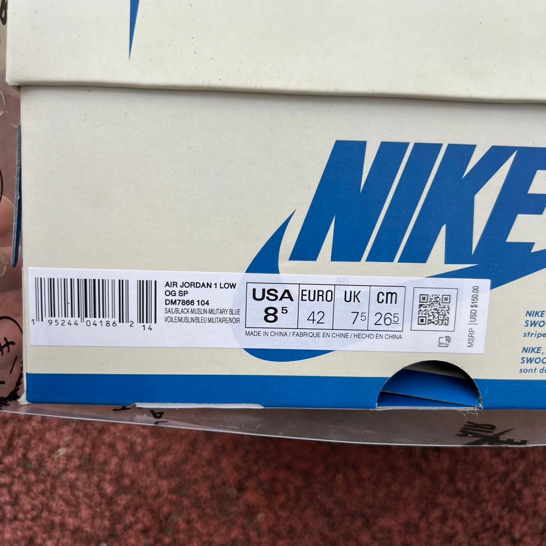 Travis Scott x Fragment Design x Air Jordan 1 Sneaker    DM7866-104 - FashionPlug