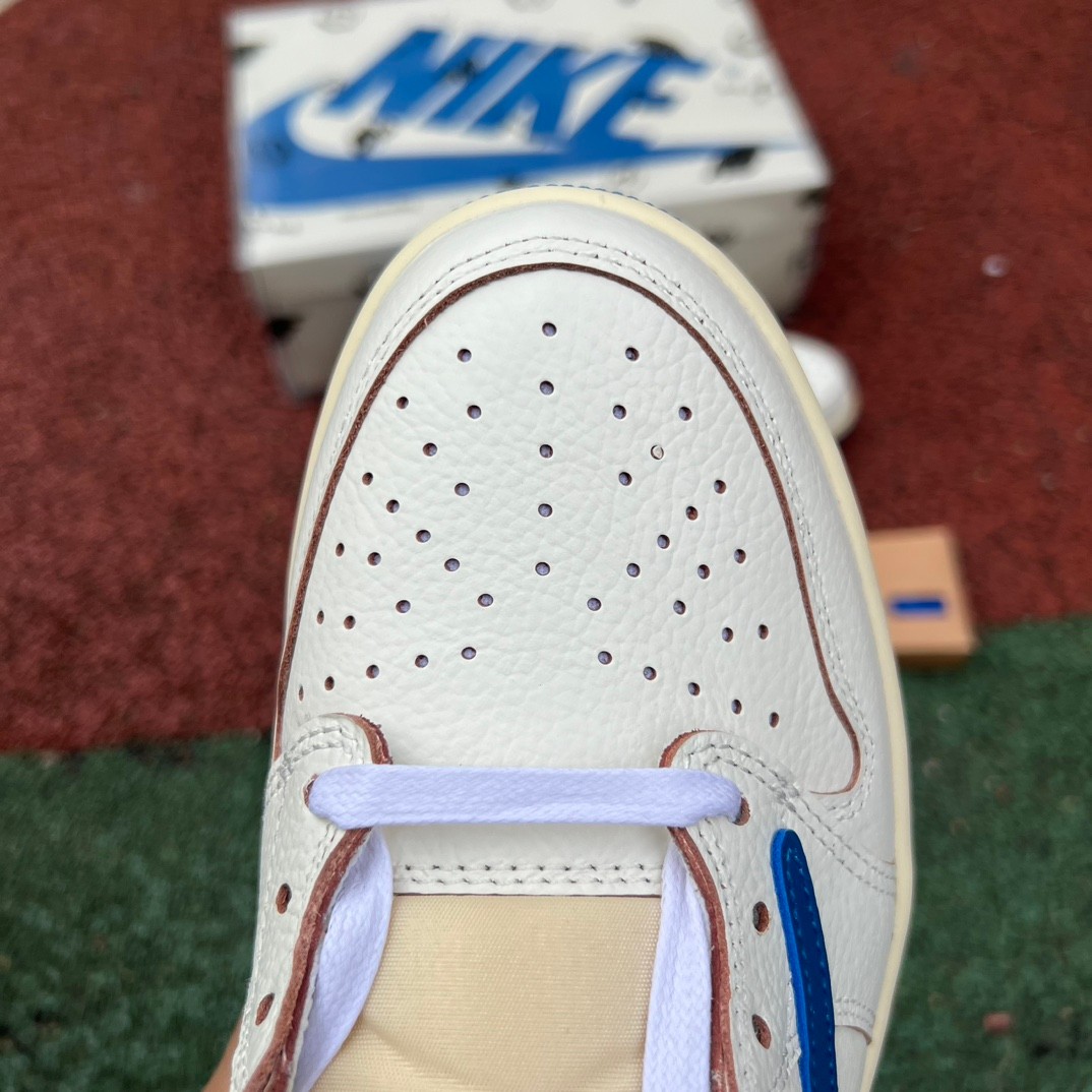 Travis Scott x Fragment Design x Air Jordan 1 Sneaker    DM7866-104 - FashionPlug