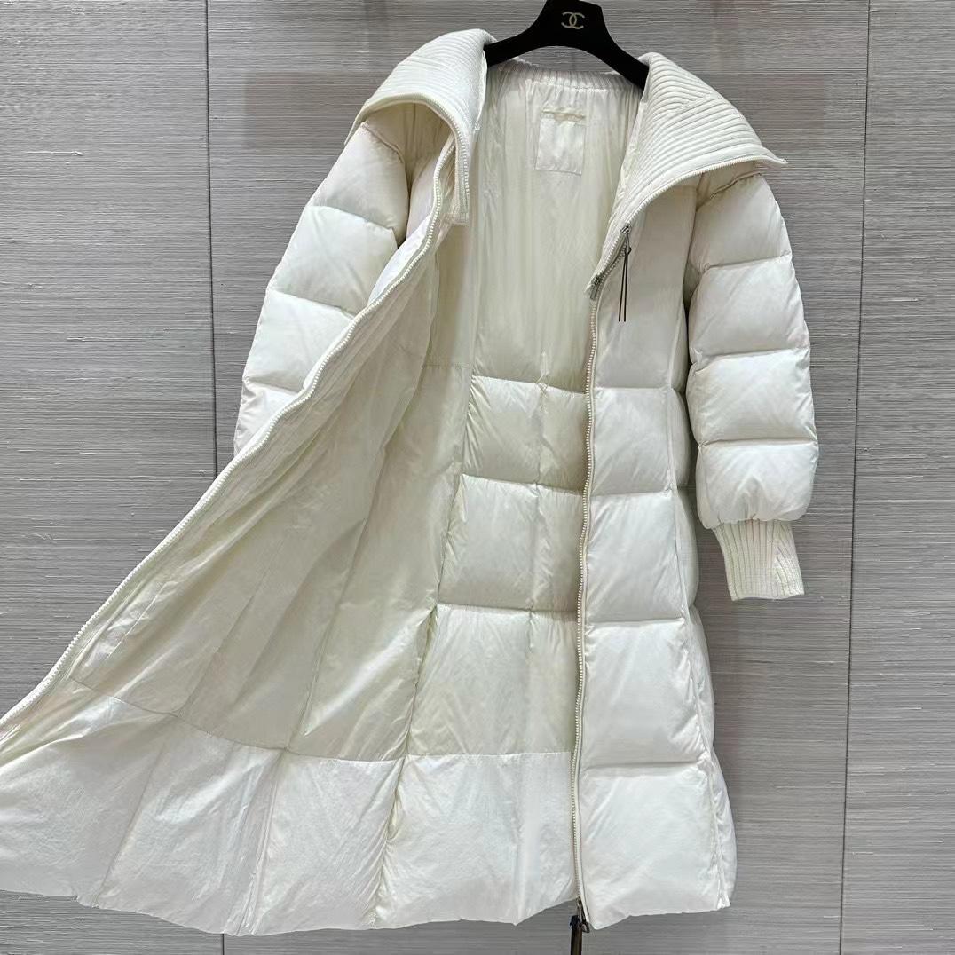 Moncler Brerelle Long Down Jacket - FashionPlug