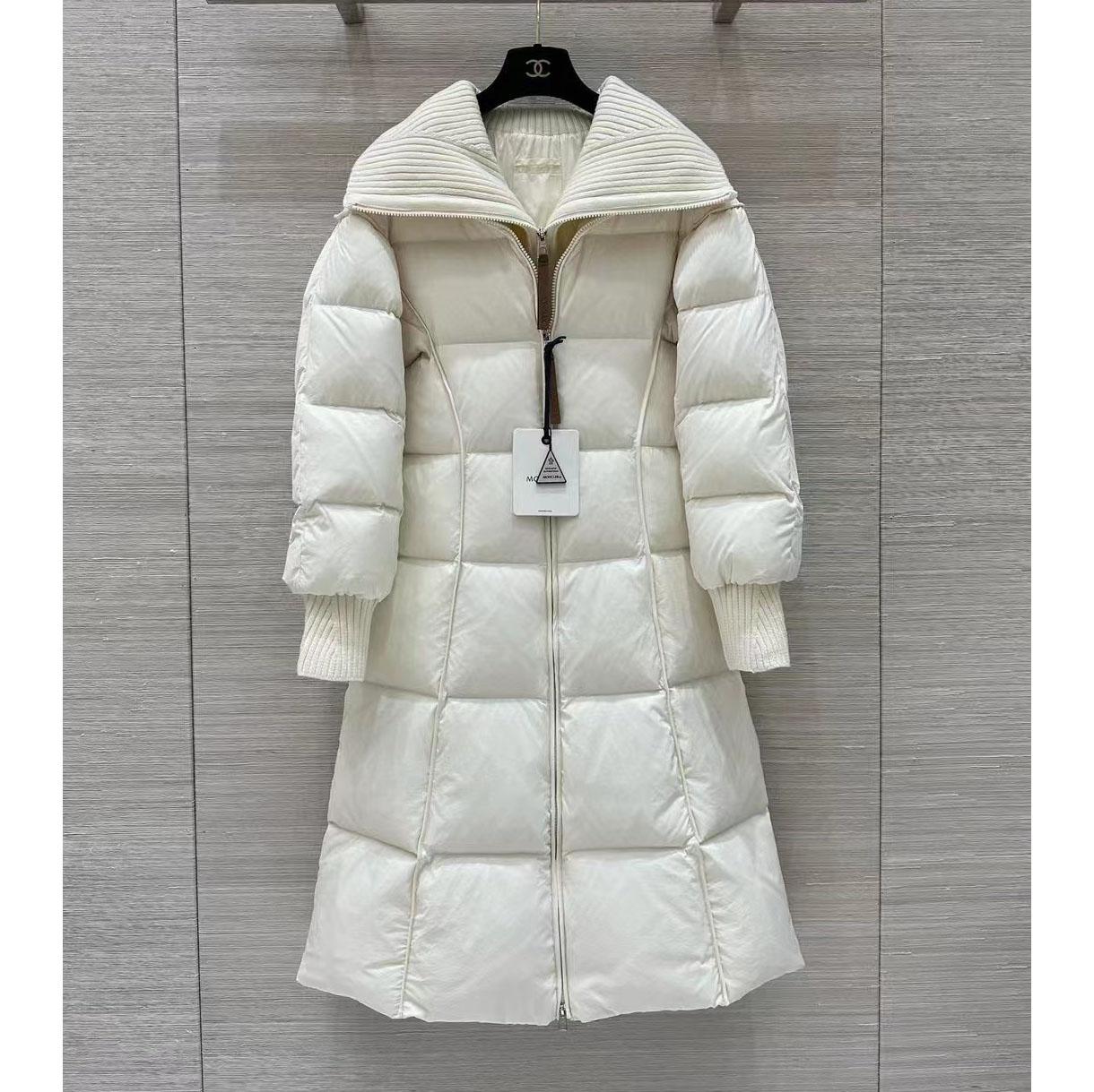 Moncler Brerelle Long Down Jacket - FashionPlug