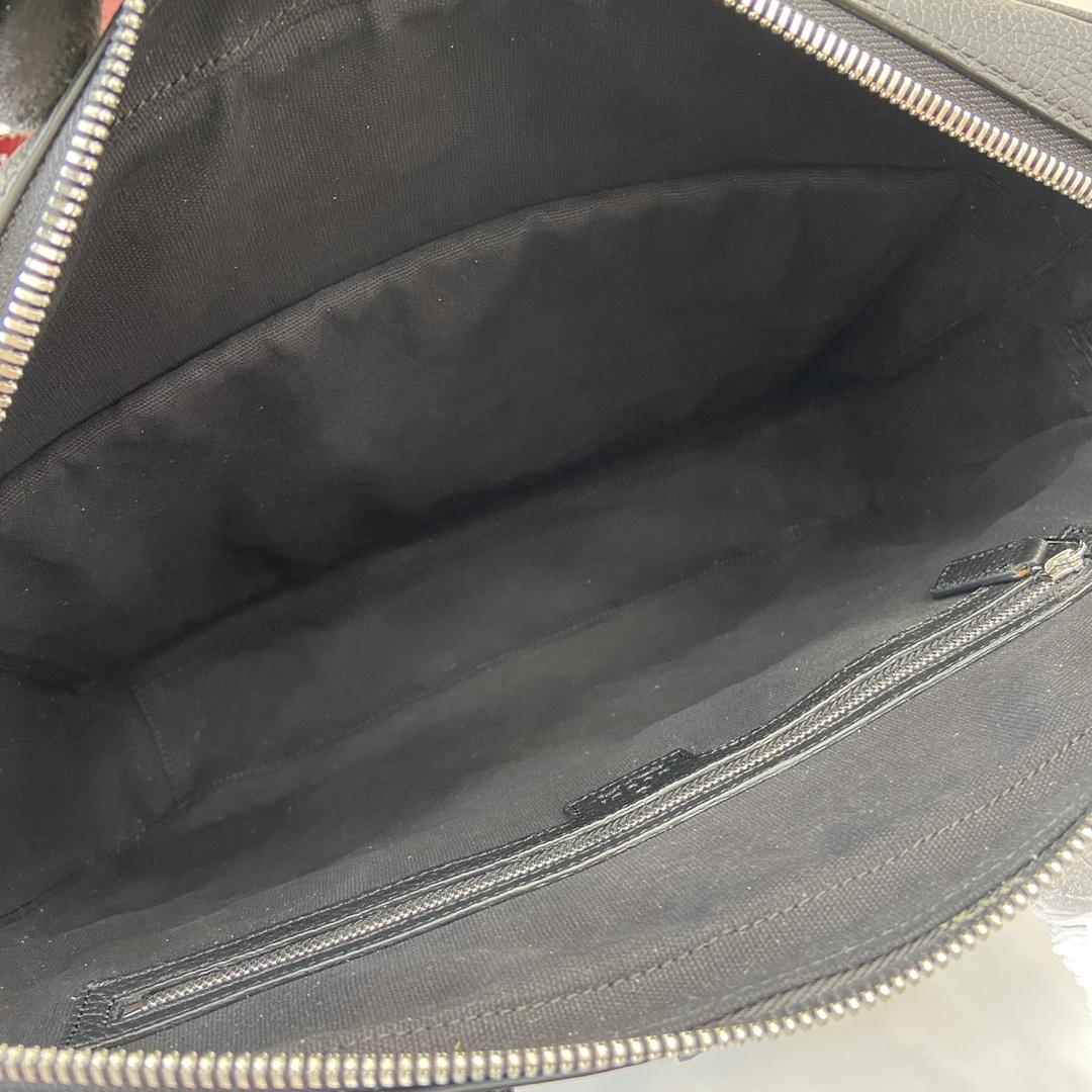 Gucci Medium Briefcase With Web - FashionPlug