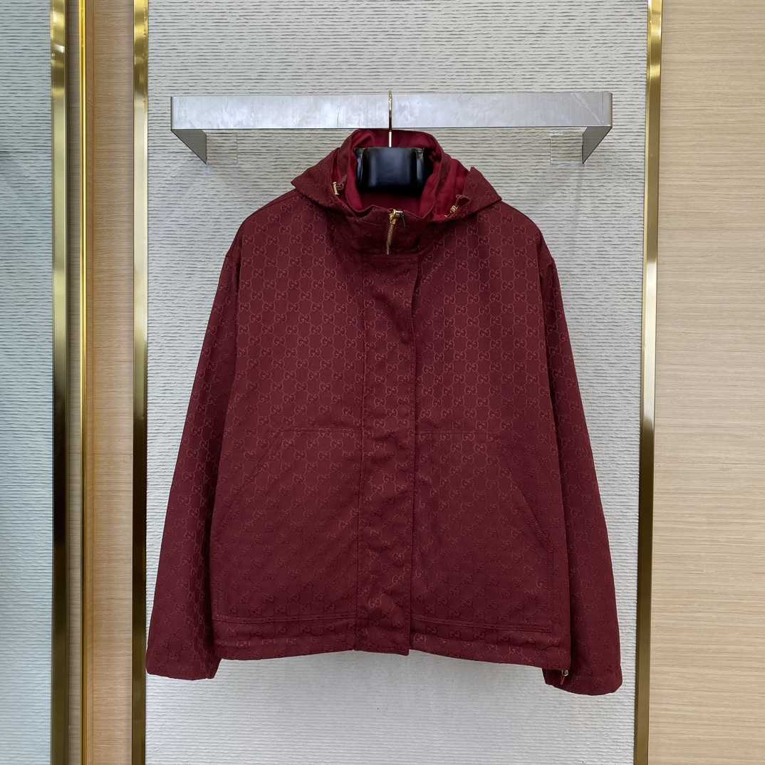 Gucci Reversible GG Canvas Jacket - FashionPlug