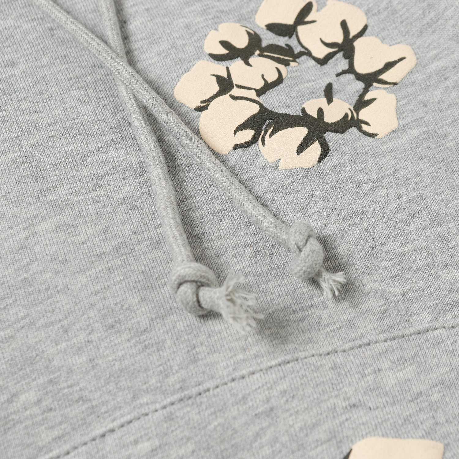 Denim Tears Cactus Tears Wreath Hoodie Grey - FashionPlug