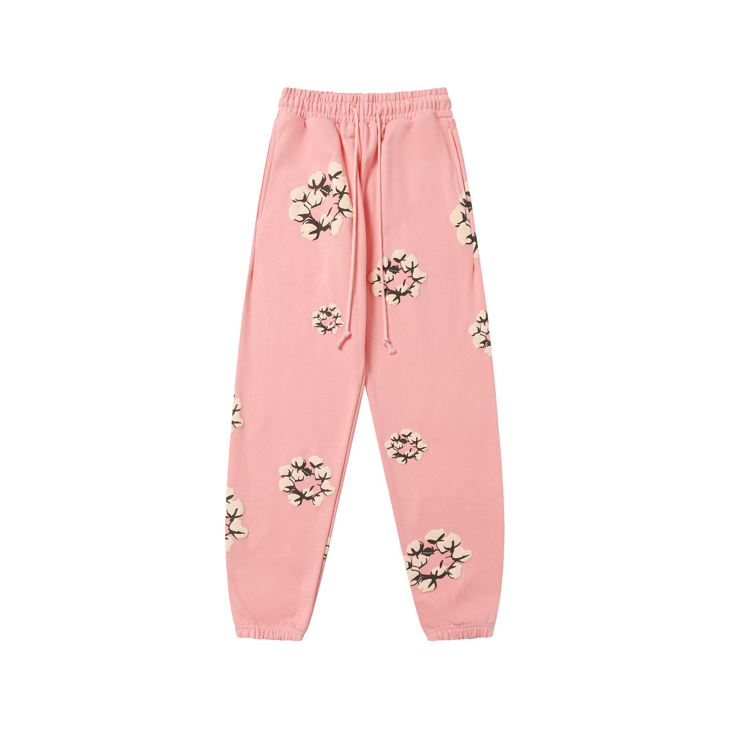 Denim Tears Cactus Tears Wreath Sweatpants Pink - FashionPlug