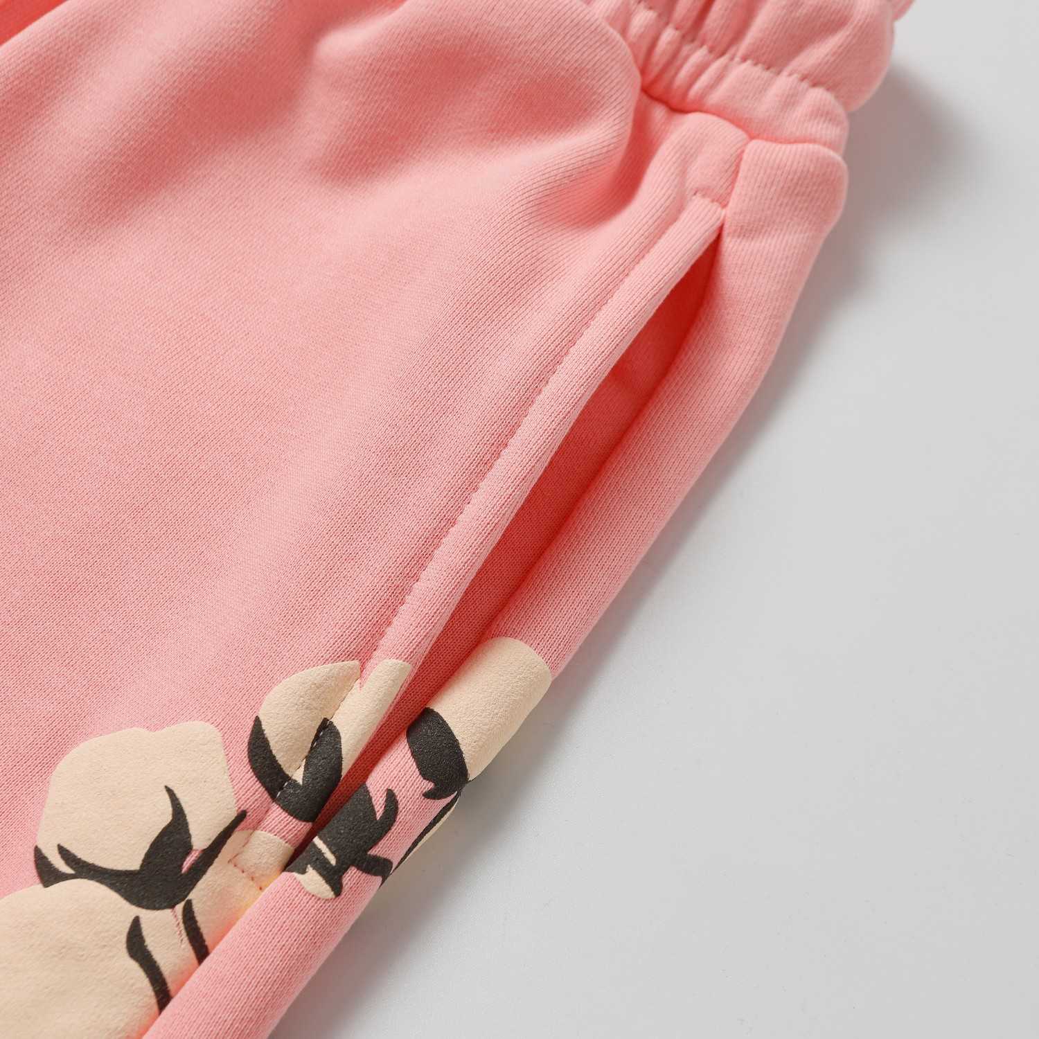 Denim Tears Cactus Tears Wreath Sweatpants Pink - FashionPlug