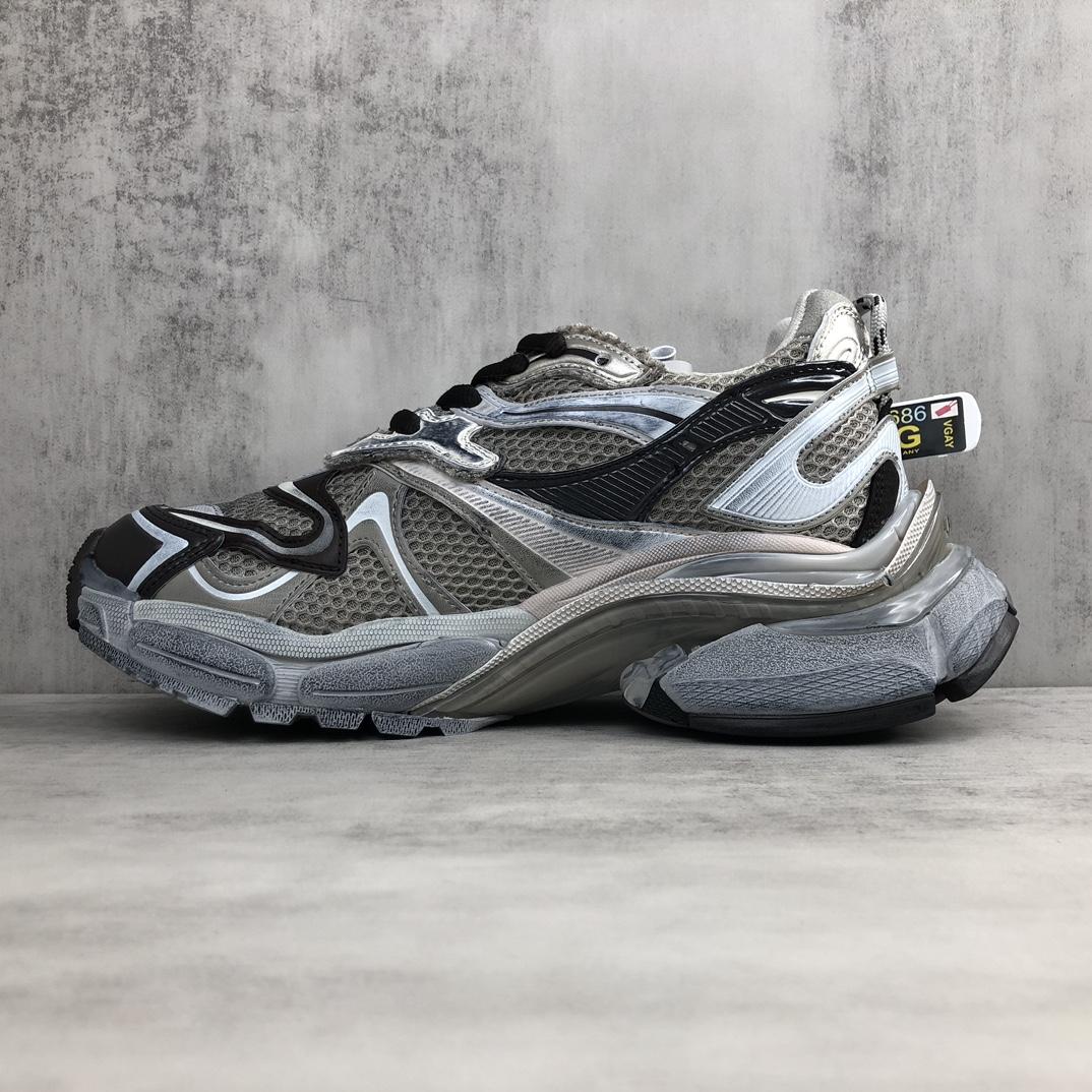 Balenciaga Runner 2.0 Sneaker In Beige Mesh And Polyurethane - FashionPlug