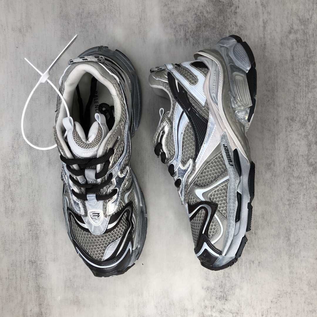 Balenciaga Runner 2.0 Sneaker In Beige Mesh And Polyurethane - FashionPlug
