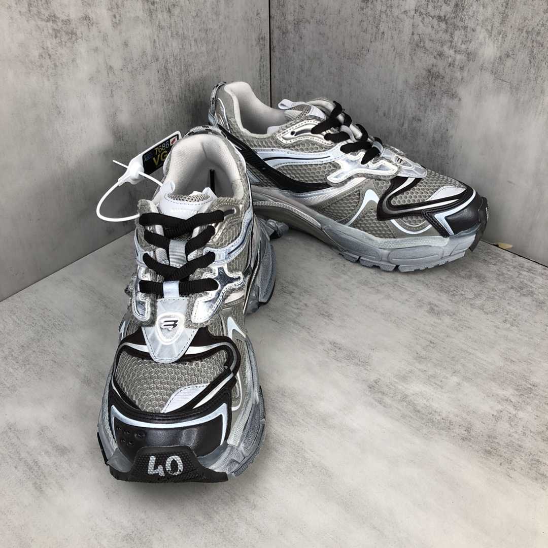 Balenciaga Runner 2.0 Sneaker In Beige Mesh And Polyurethane - FashionPlug