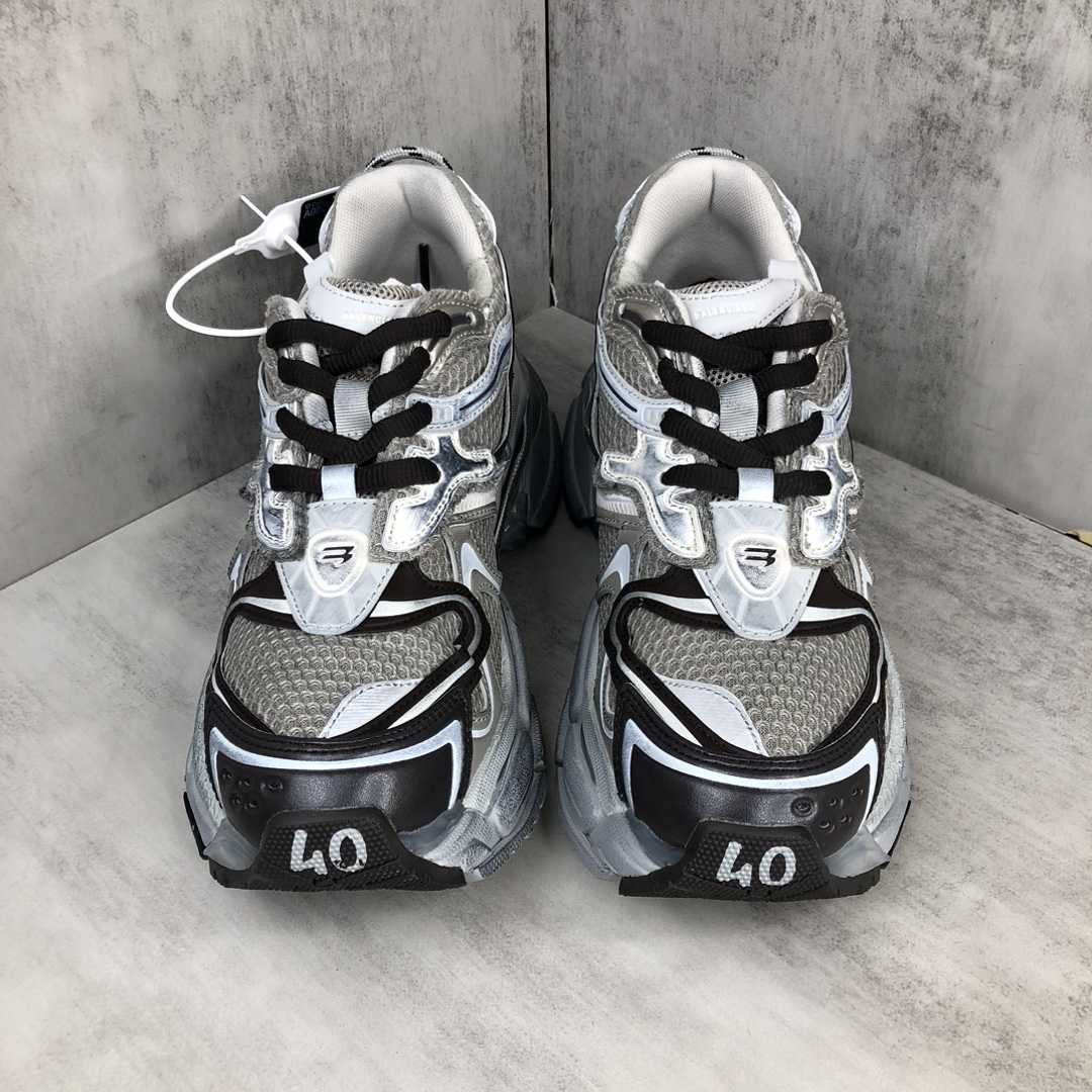 Balenciaga Runner 2.0 Sneaker In Beige Mesh And Polyurethane - FashionPlug