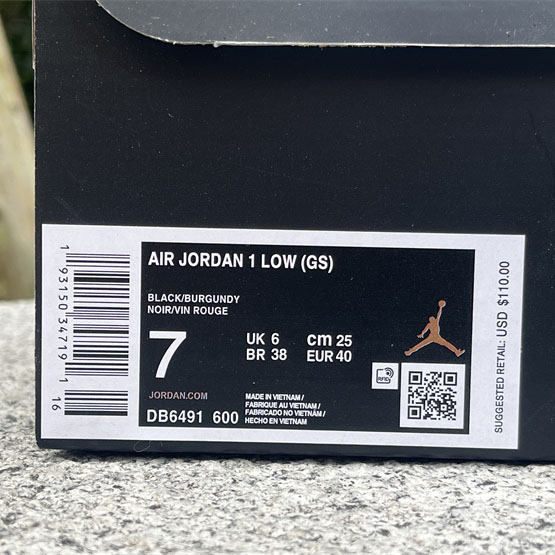 Jordan Air Jordan 1 LOW Sneaker    DB6491-600 - FashionPlug