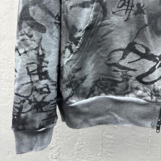 Balenciaga Graffiti THRASHED Runway Hoodie - FashionPlug